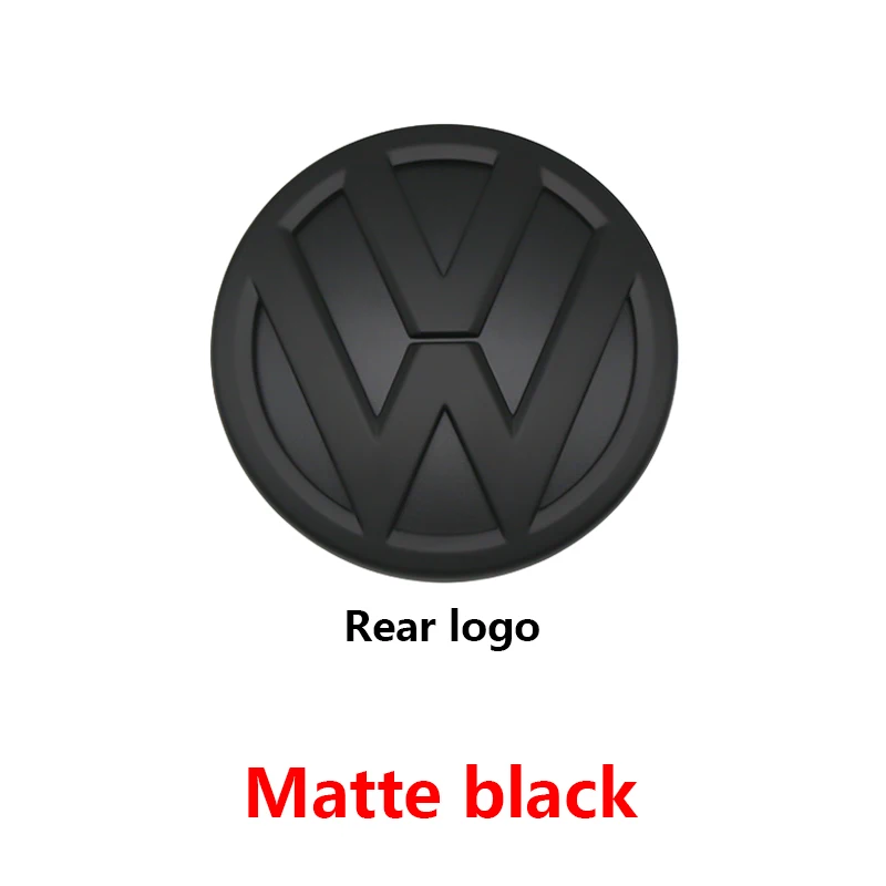 1/2 Stuks Originele Auto Vervangende Voorgrill Badge Kofferbakklep Achterklep Embleem Logo Decor Accessoire Voor GOLF 5 3D Premium Pro Plus