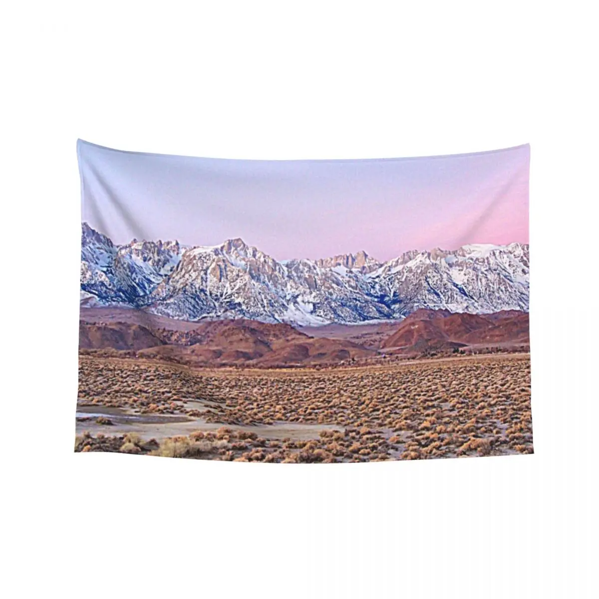 

Sierra Nevadas in the morning Tapestry Custom Wall Mural Tapestry