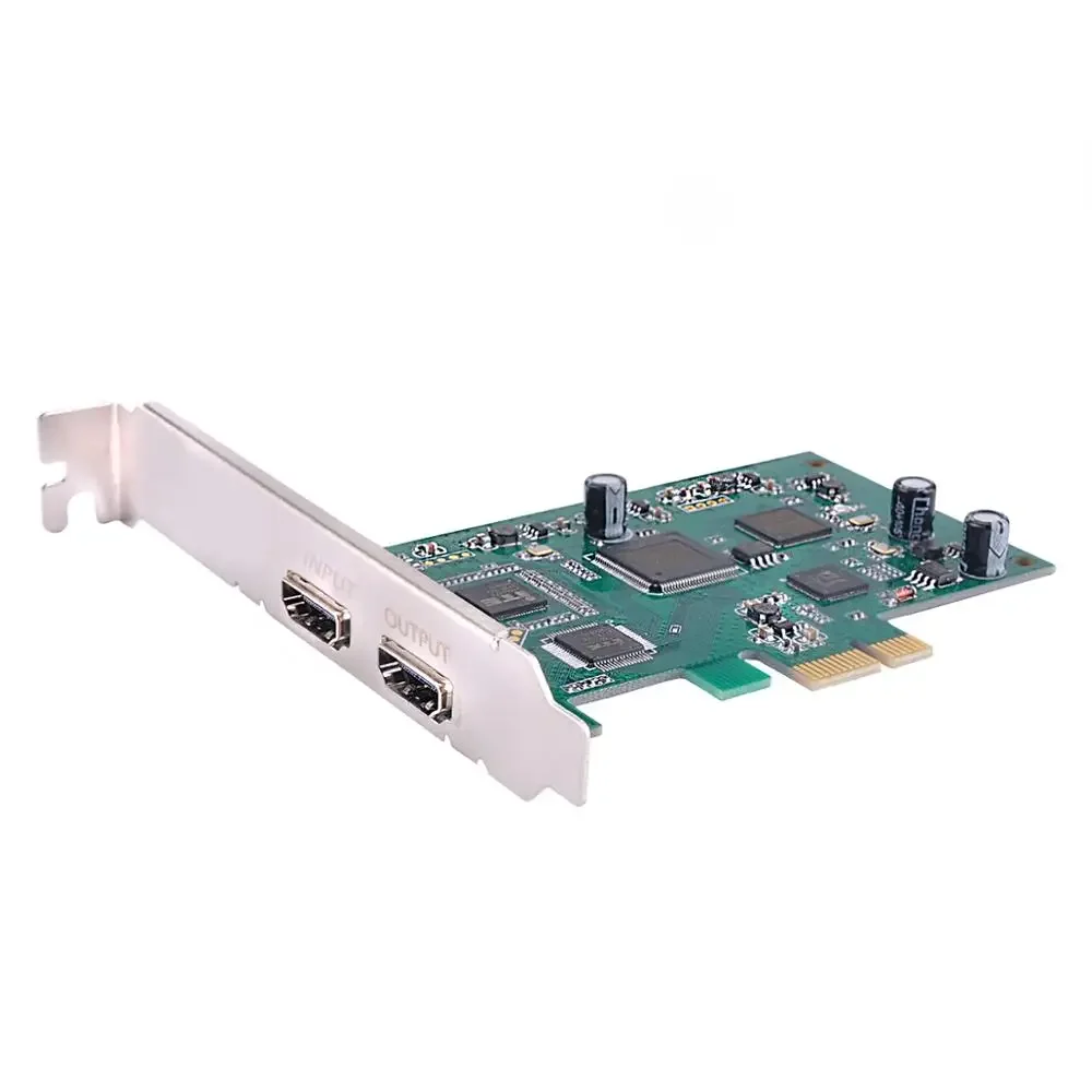 

ezcap294 HD HDMI PCI-E HD Video Capture Card 4K input 1080P 60fps By Pass and Capture support Live Streaming HD Video Recorder