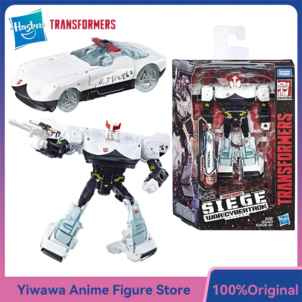 

[In-Stock] Hasbro Transformers War for Cybertron Siege Prowl Exquisite 14cm Deluxe Class Action Robot Anime Figure Model Toys