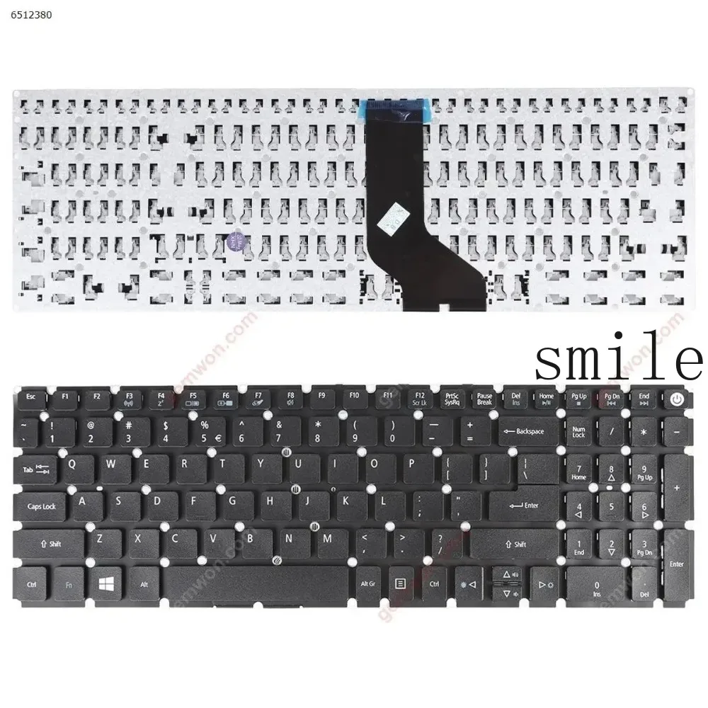 

Клавиатура для ноутбуков Acer Aspire E5-722, E5-772, V3-574G, E5-573T, E5-573, E5-573G (США)