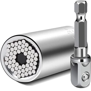 Universal Magic Drehmoment Wrench, Power Drill Ratchet, Schlüsselschlüssel, Multi-Manual-Werkzeuge, 7-19 mm Kopfbaugruppe, Sockelhülle 8 Hauptverkaufstschlüsselbohrer - №6