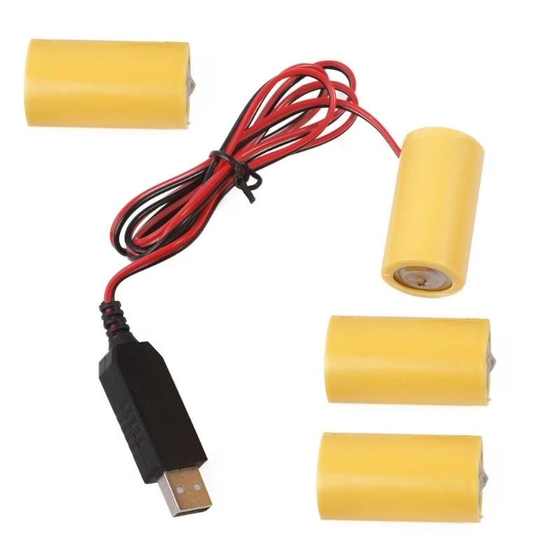 573A محول الطاقة USB Bust Battery استبدال 4pcs 1.5v LR14 C for LED Light