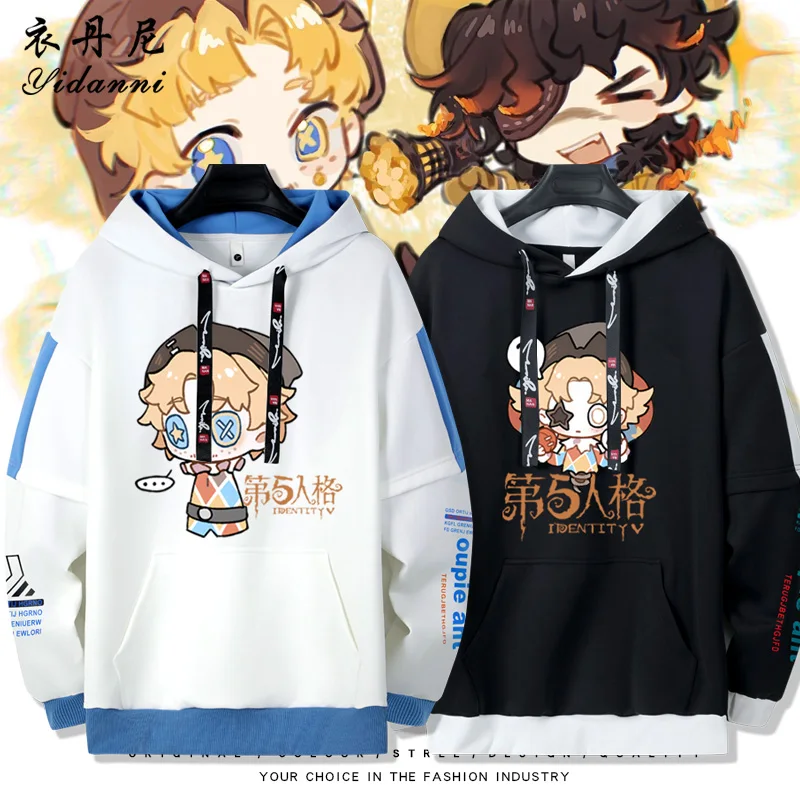 

Худи Fifth Element ex Long Sve из комфортного полиэстера для повседневной носки, для студентов и пар, с мультяшным аниме-принтом.