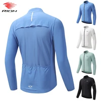 Chaqueta de ciclismo RION cortavientos para hombre abrigo de bicicleta ropa de bicicleta chaquetas profesionales MTB plegables a prueba de viento UPF 50 + ligero otoño