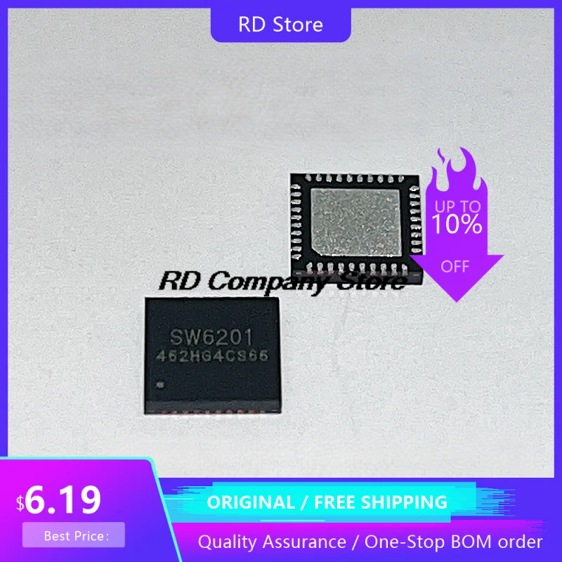 

2-10PCS New original SW6201 6201 QFN-40 5A 18W multi-protocol fast charging chip Free Shipping