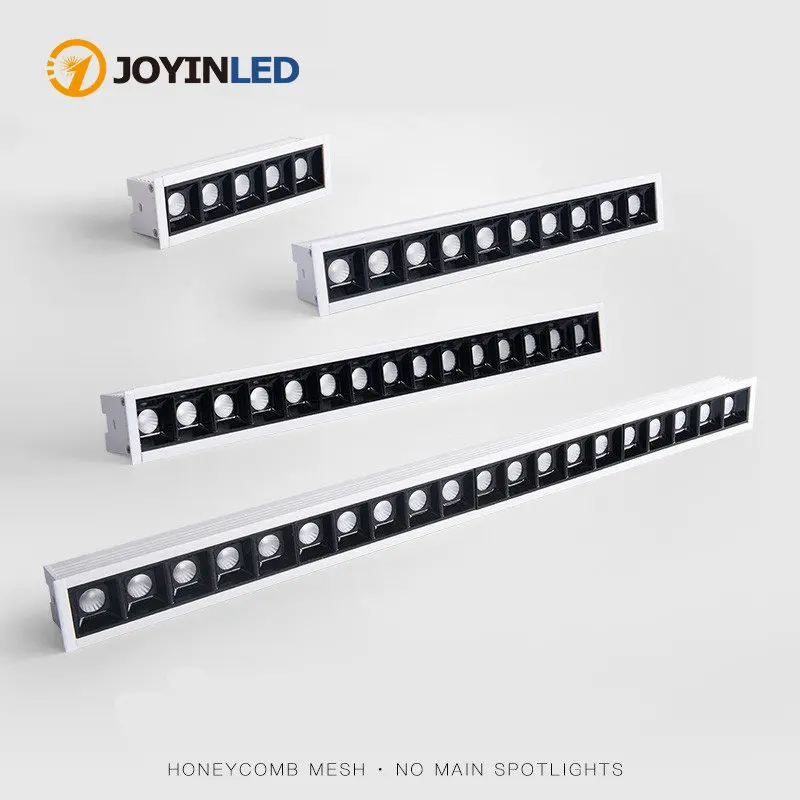 

Dimmable Led Downlight Recessed Spot Light Line Linear Light Bar Creative Long Strip Lights 10W 20W 30W 40W Living Room Corridor