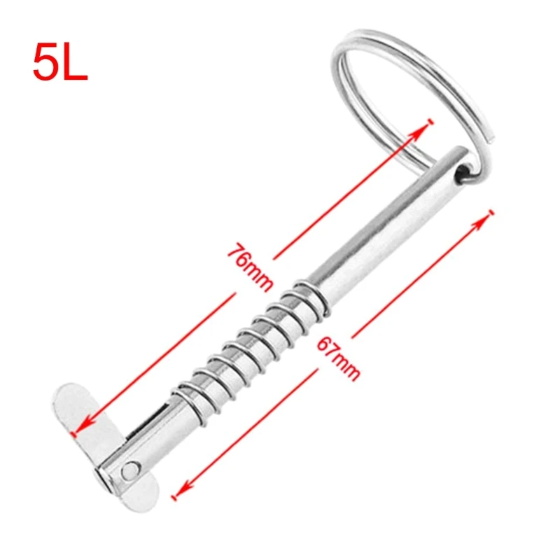 Edelstahl-Schnellspannstift, schnell installieren Sie Bimini-Tops für Boote, Marine-Pin, Ersatz-Bootszubehör für Zuhause, Geschäft – Detail 10
