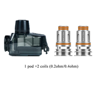 Original GeekVape Aegis Boost Pro Pod Cartridge 6ML with 0.2ohm / 0.4ohm P Series Coil for E Cigarette Aegis Boost Pro Kit