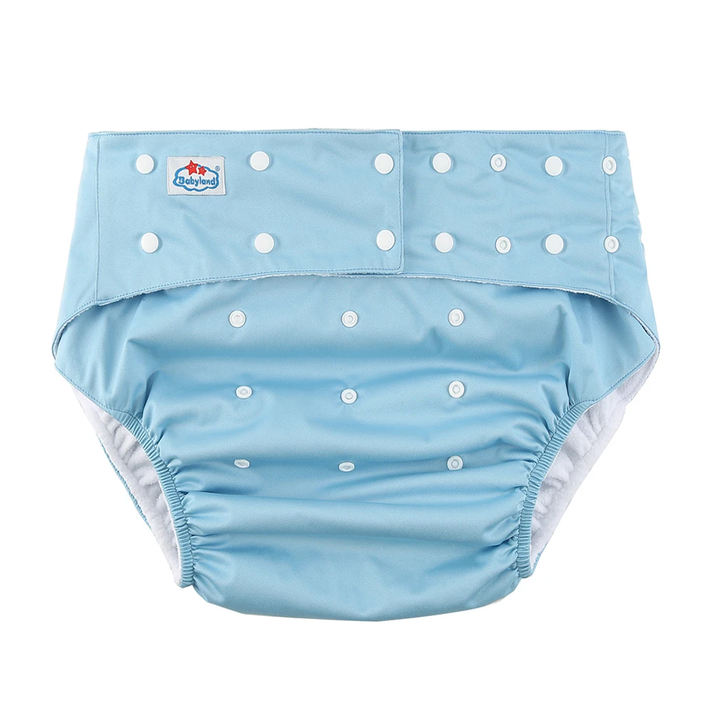 

Adult Diaper Washable Reusable Adult Cloth Diaper Waterproof Adult Nappy Briefs Major Adult Underwear For Special Need Men Women