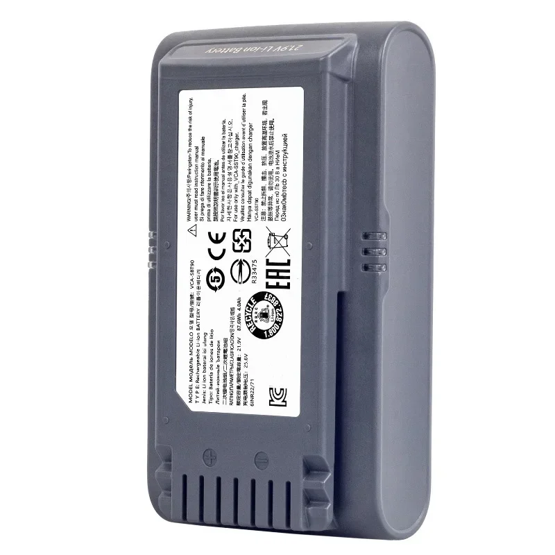 YXKC VCA-SBT90 Battery For Samsung JET75 JET90 JET90E VS9000 Dust Collector Battery VS20R9074S2 VS20T7551P5 VS20R9078S2 21.9V