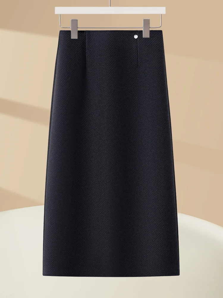 Saia Midi A-Line de Cintura Al - A-Line Skirt Midi avaliação e preço