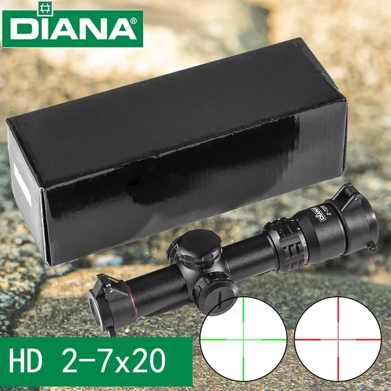 diana-hd-2-7x20-portee-mil-dot-portee-chasse-lunette-de-visee-portee-eclairage-reticule-vue-fusil-portee-sniper-chasse-portee