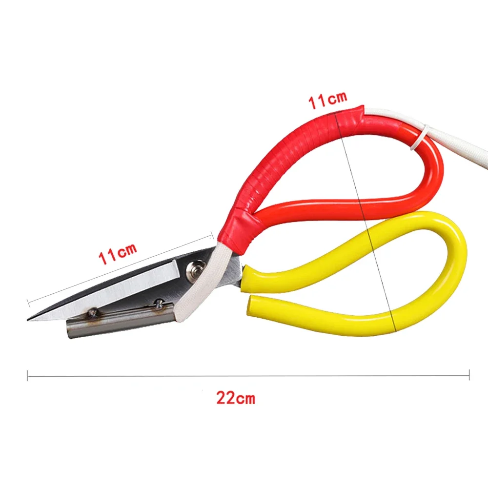 Thermostat Electric Scissors Ribbon Ribbon Trimming Scissors Hot Cut Zipper Elastic Band Ironing Cloth Nylon Ropes Labels