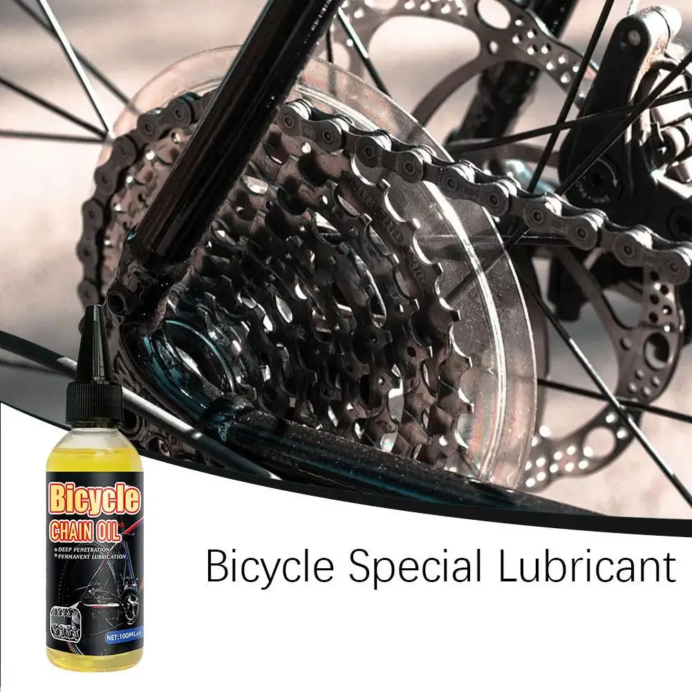 100Ml Bicycle Special Lubricant Motorcycle Chain Maintenance Cleaning Brush MTB Chain Tool Oil Road Bike Cycling Accessories