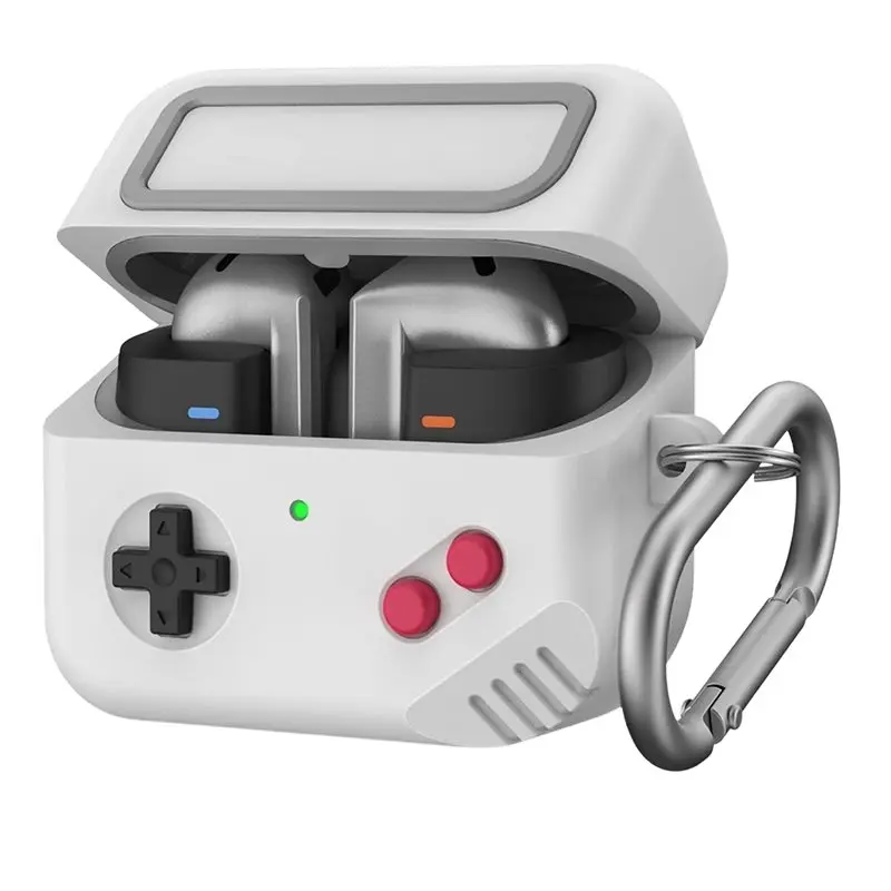 

Чехол для наушников AS95-For Galaxy Buds Pro 3, силиконовый, с игровым дизайном, для Galaxy Buds 3 Pro/Buds 3 Pro/Buds 3 FE.