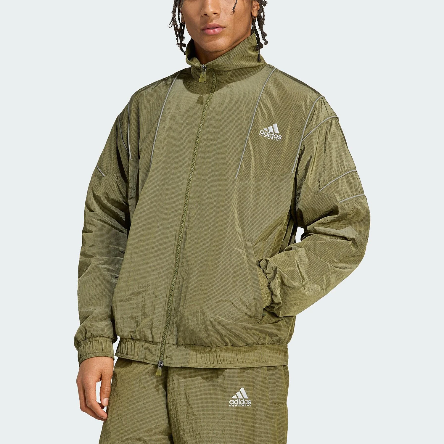 

Оригинальная мужская свободная повседневная модная куртка adidas JV7644