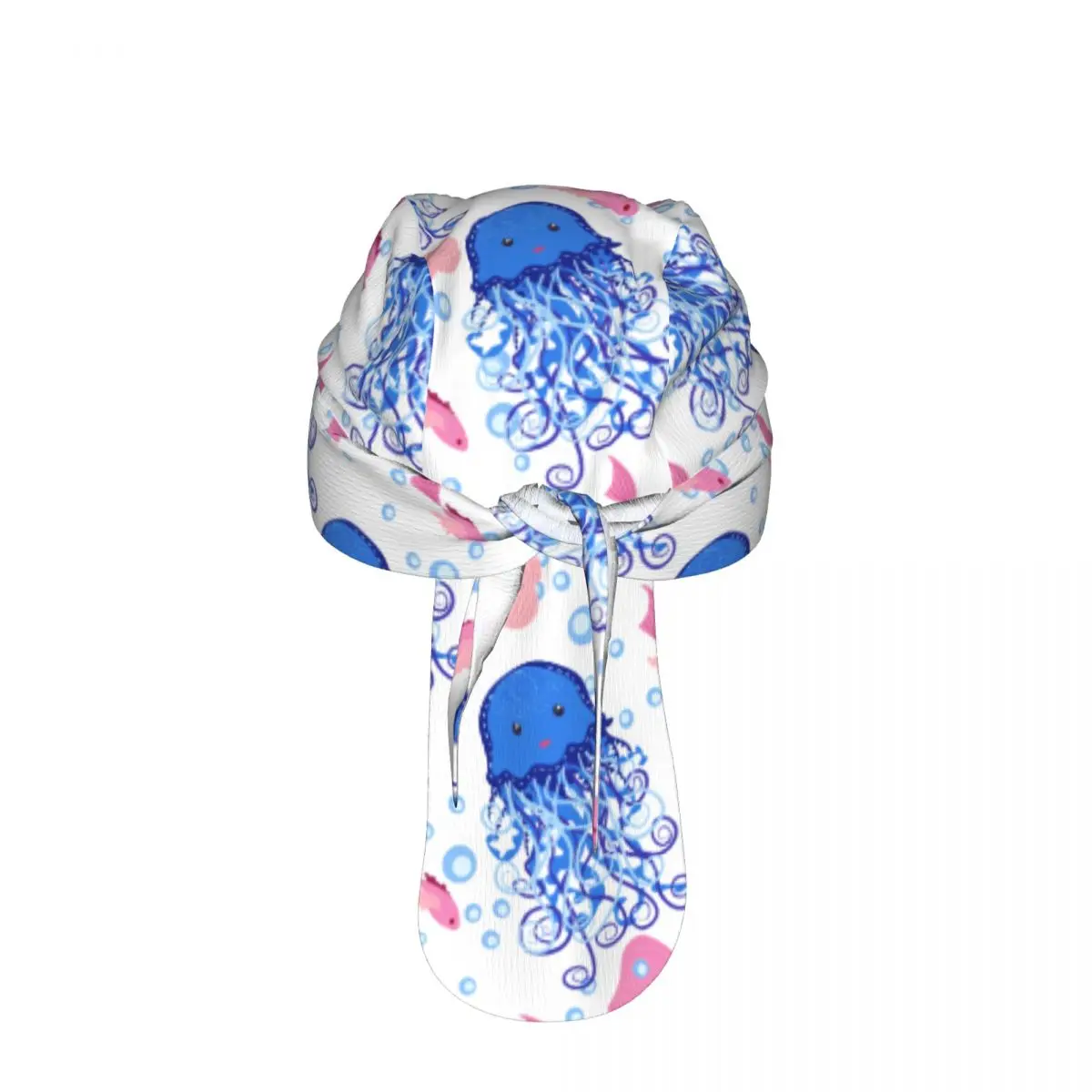 

Jellyfish Headscarf Man Women Scarf Summer Spring Cycling Pirate Hat Outdoor Fashion Motorcycle Hip-Hop Hiking Headband Durag