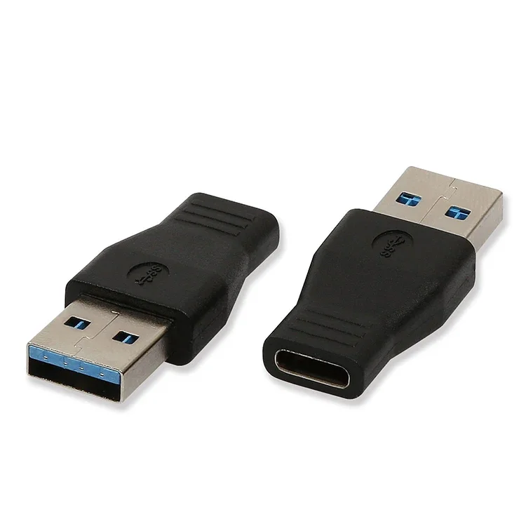 Desain reversibel USB 3.1 Tipe C USB-C perempuan ke USB 3.0 laki-laki adaptor Port konverter kartu tipe-a