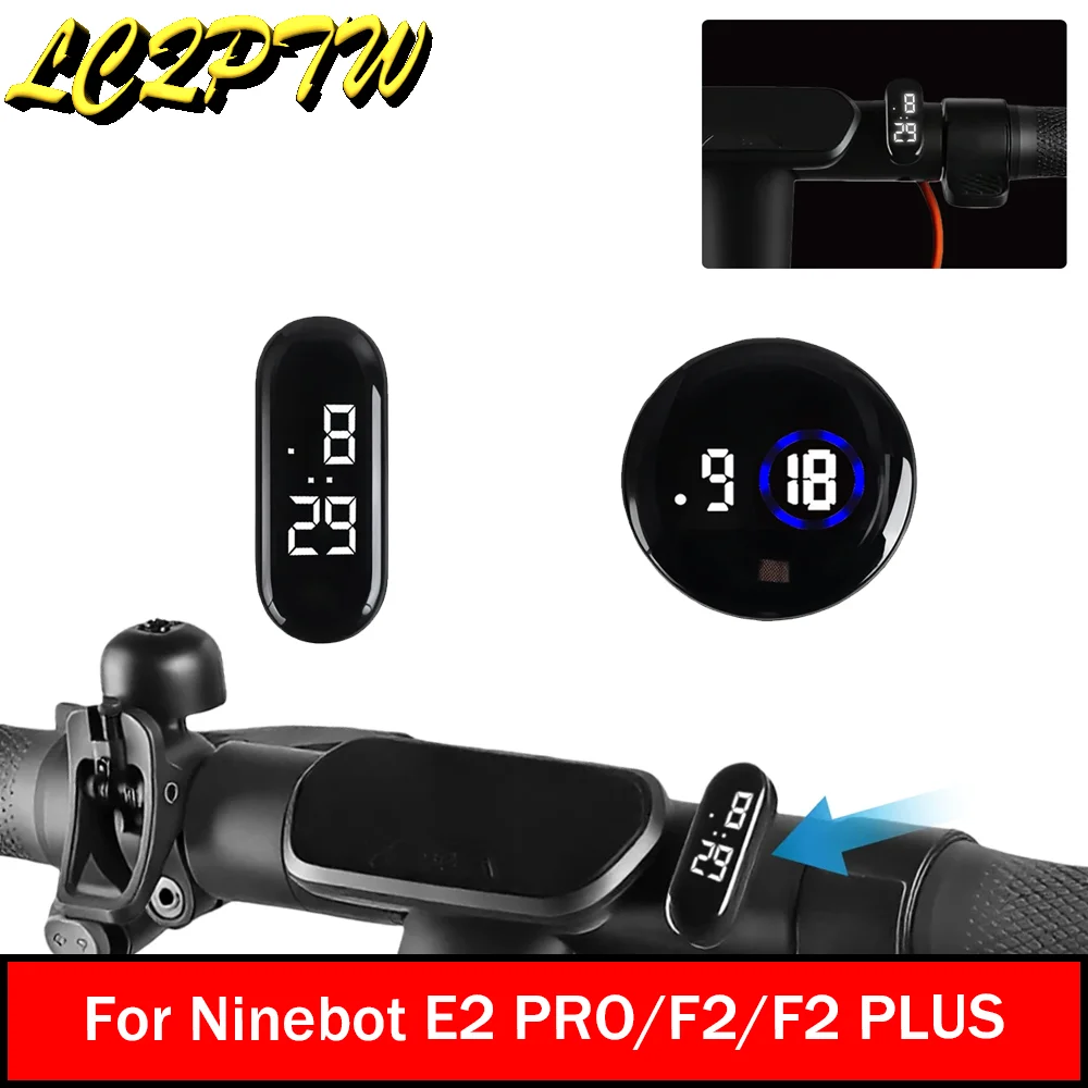 Universal Mini Digital Clock Touch-Sensitive Display Dashboard for Xiaomi M365/Ninebot E2 PRO/F2 PLUS/G2/G30/G3/G65/Kukirin G2