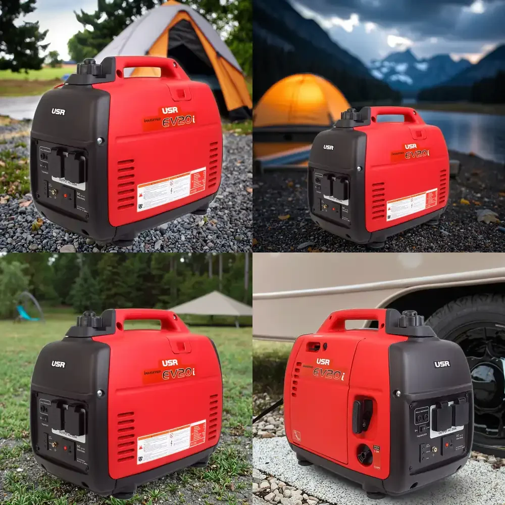 

2kW Low Power 5kW Rated Power 24V AC DC Output Portable Inverter Generator for Home Outdoor Use Auto Start 220V Small