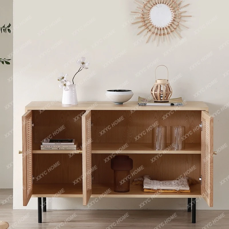 

Тумба-сервант из массива дерева в современном стиле для гостиной, чайный шкафчик, буфет