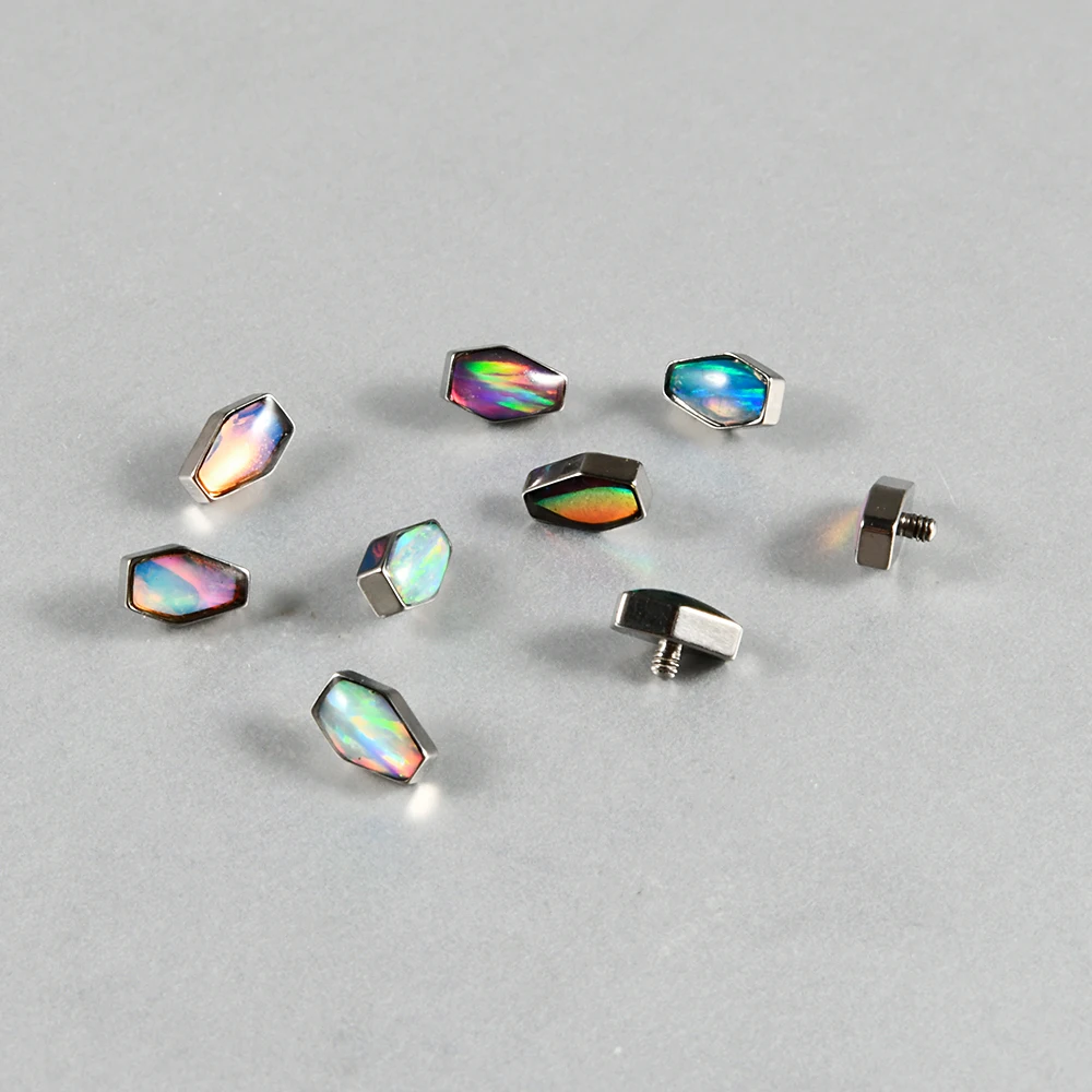 1PC Titanium Flash Film&Opal M - огляд і ціна Dermal Anchor Top