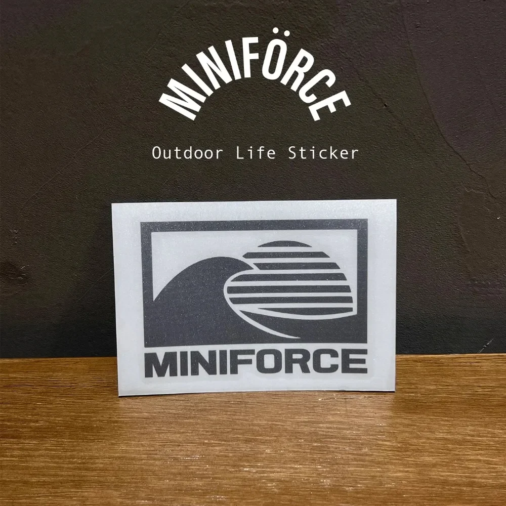 1PC Creative MINIFORCE Car Stickers Auto Window Vinyl Decals for Mini Cooper S JCW One F54 F55 F56 F60 R55 R56 R60 R61 R50 R53