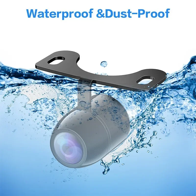 HD Car Rear View Camera Night Vision Reversing Auto Parking Camera Waterproof CCD LED Auto Backup Monitor 170 Degree HD Image