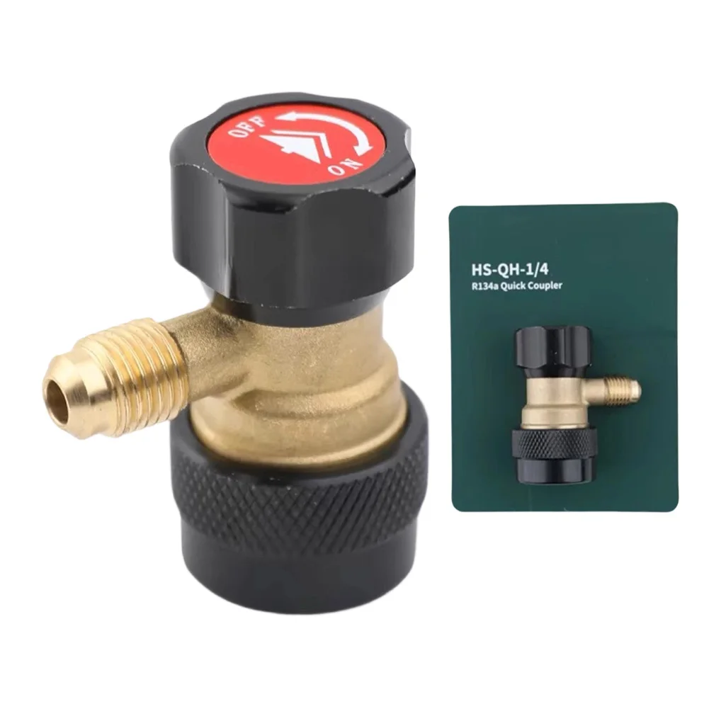 Efficient Car AC for service Kit Air Conditioning for service High Low for service Tool Quick Coupler Built-in 1 4 Adapter