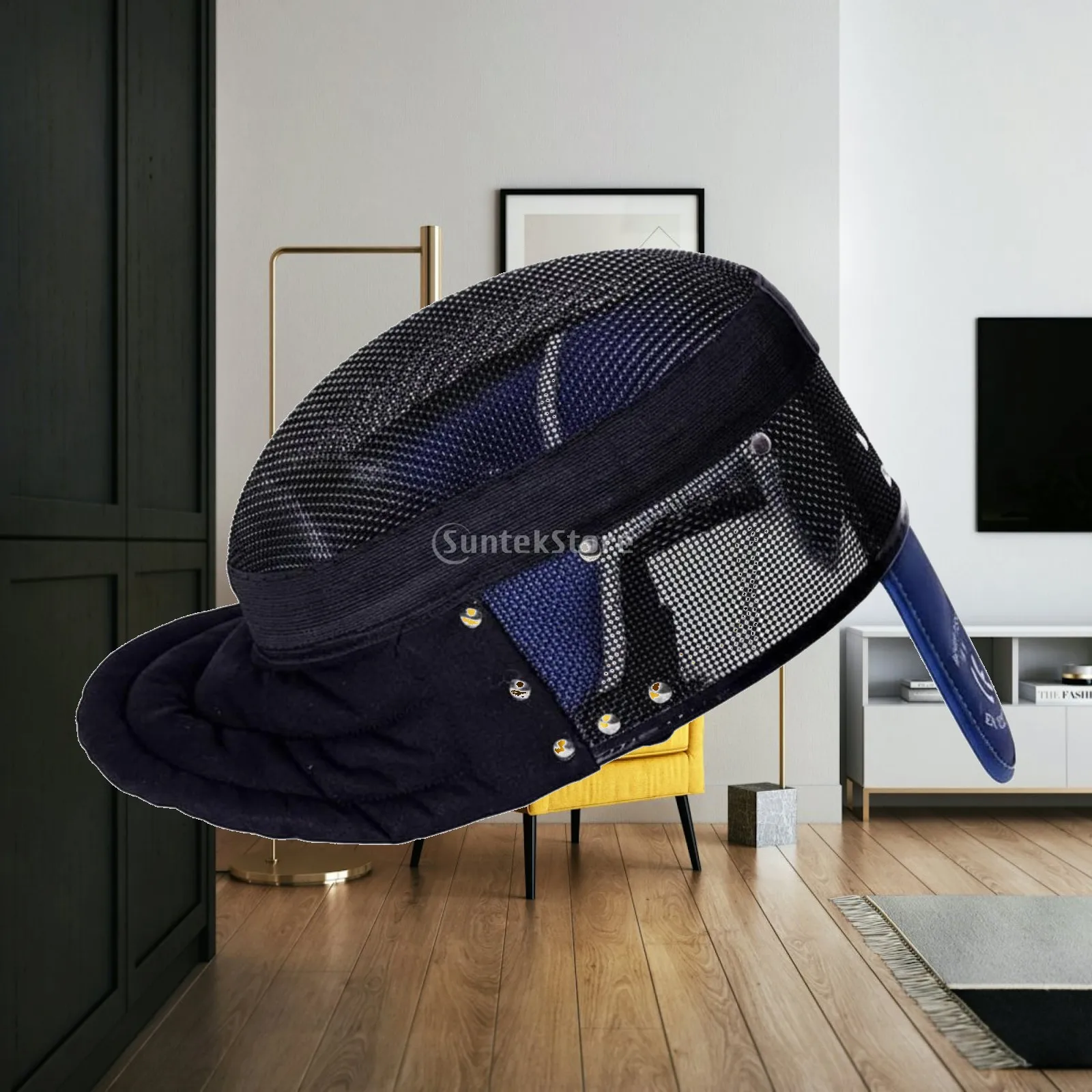 CE Certified Fencing Headgear Steel Mesh Face Mask with Detachable Liner for Easy Cleaning in Coaching Sessions