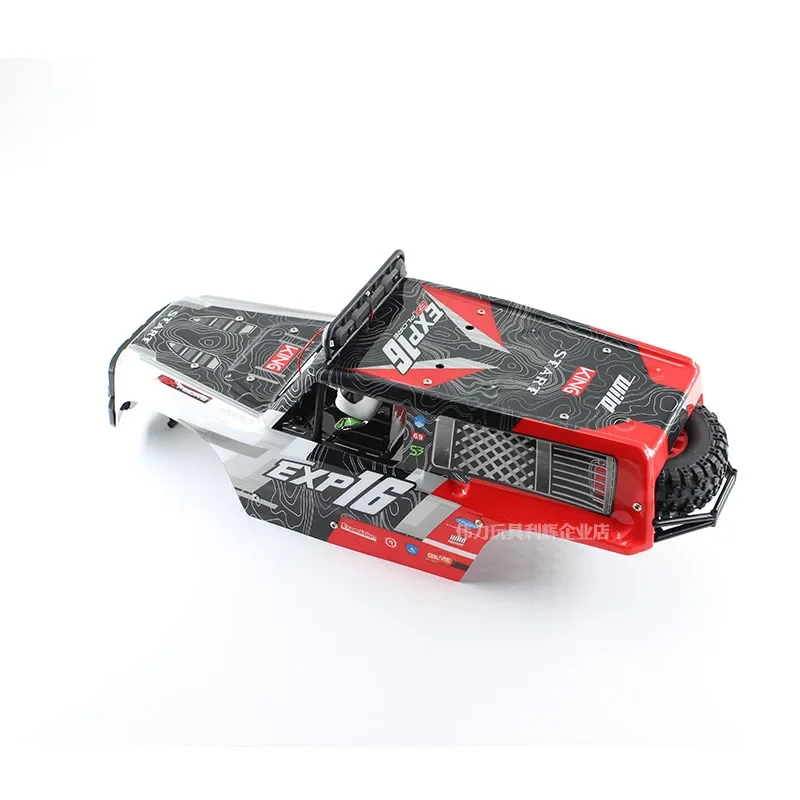 WLtoys 124006 RC quattro unità telecomando ad alta velocità parti speciali per auto rosso verde componenti del guscio dell\'auto 124006-3016