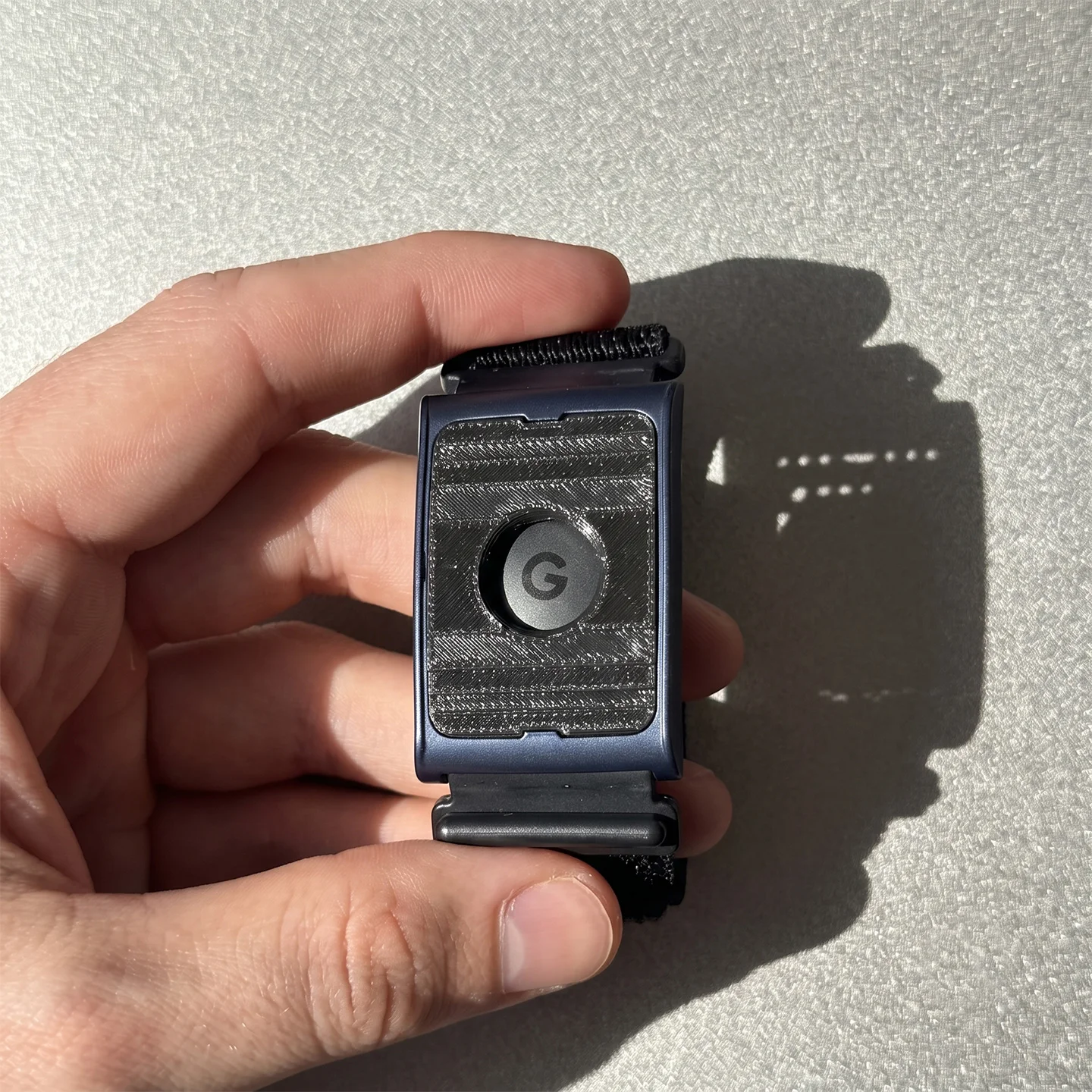 Uhrenarmbandadapter und Halterungssatz, kompatibel mit Google Fitbit Air und Amazfit Helio