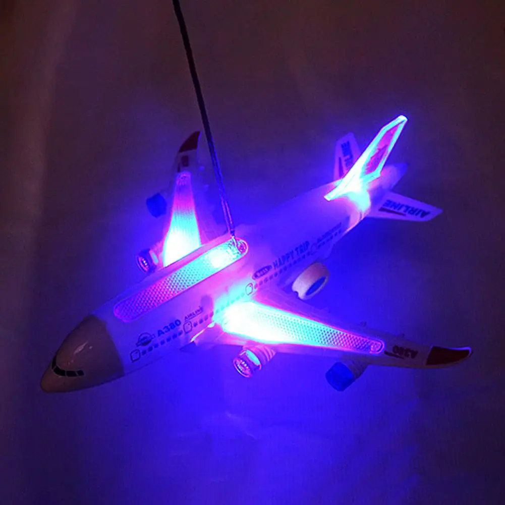 Model Plane Light Airplane Model LED Light Sound Aeroplane Airplane Collection Figurines Military Air Plane Birthday Gift