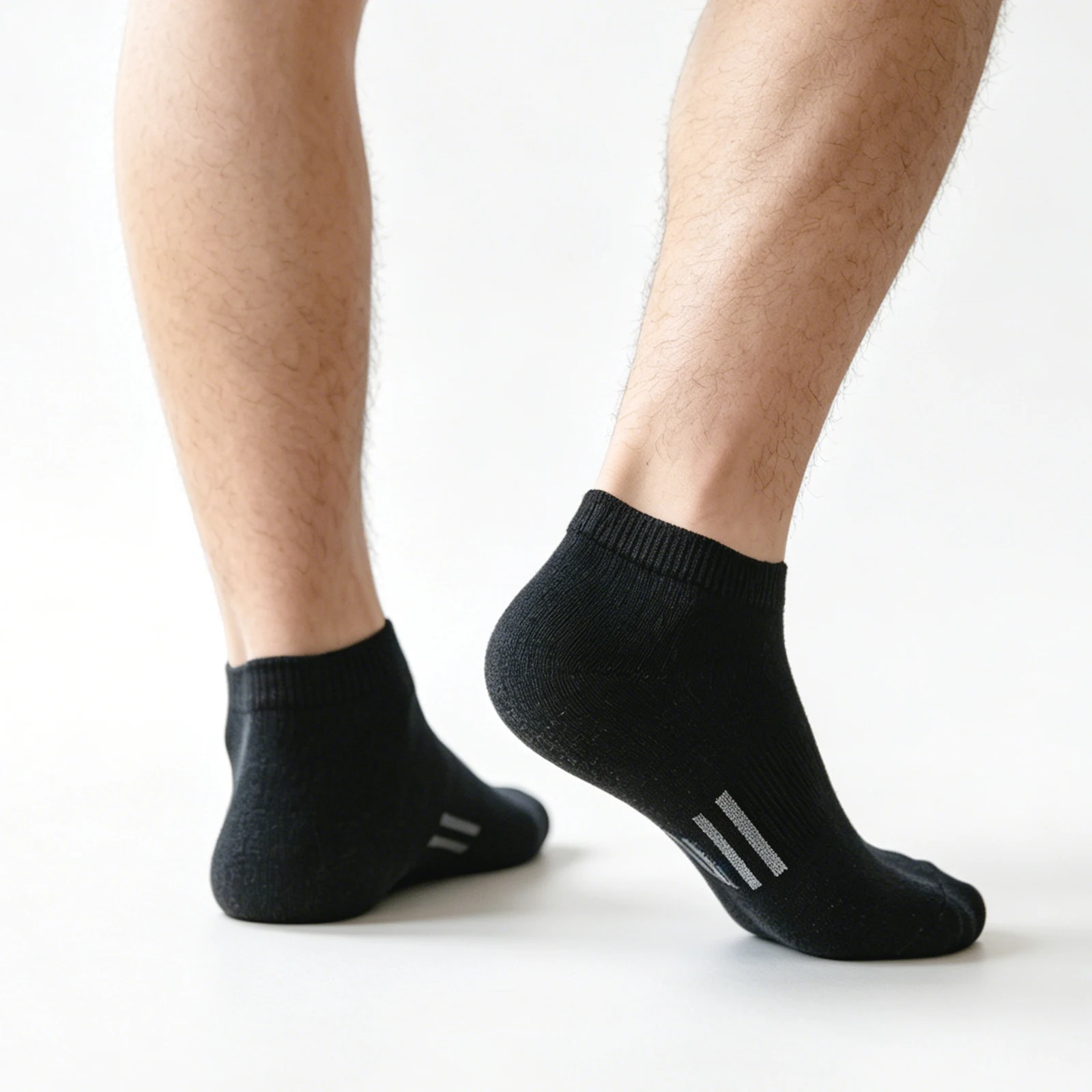 YUEDGE No Show Trainer Socks Black Invisible Socks Low Cut Ankle Socks Lightweight Liner Socks For Men And Women, 12 Pairs