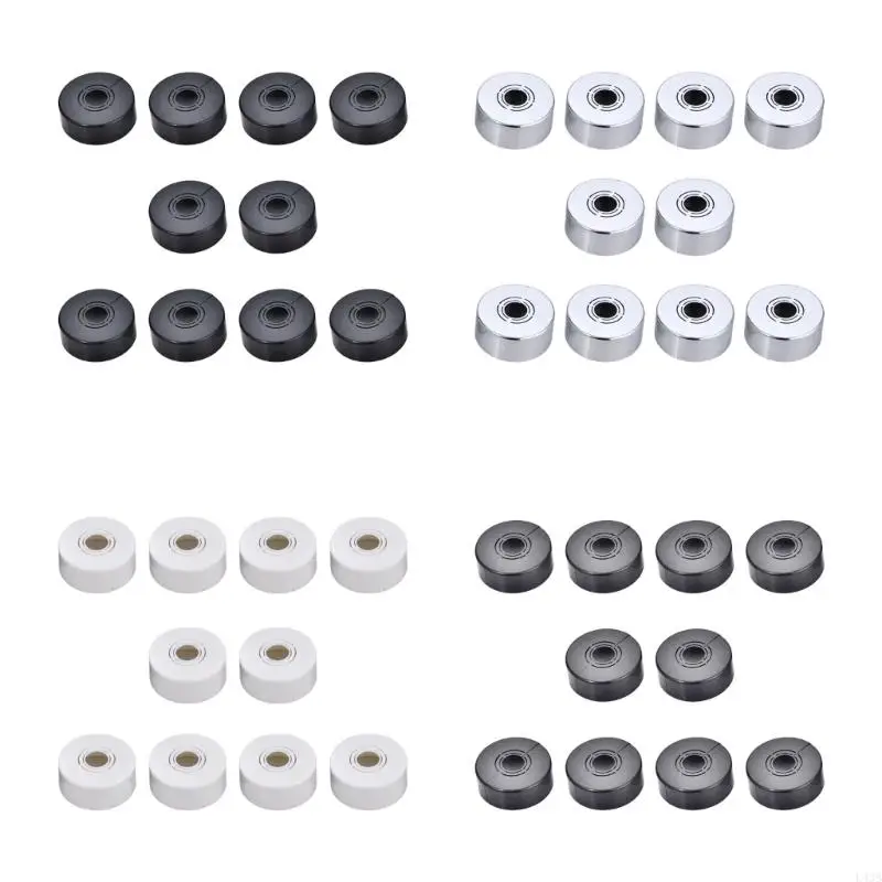 

10Pieces Shower Fixture Concealer Caps Split Designs Structure Bathroom Pipe Covers Easy Maintenance Sturdy ABS L43B