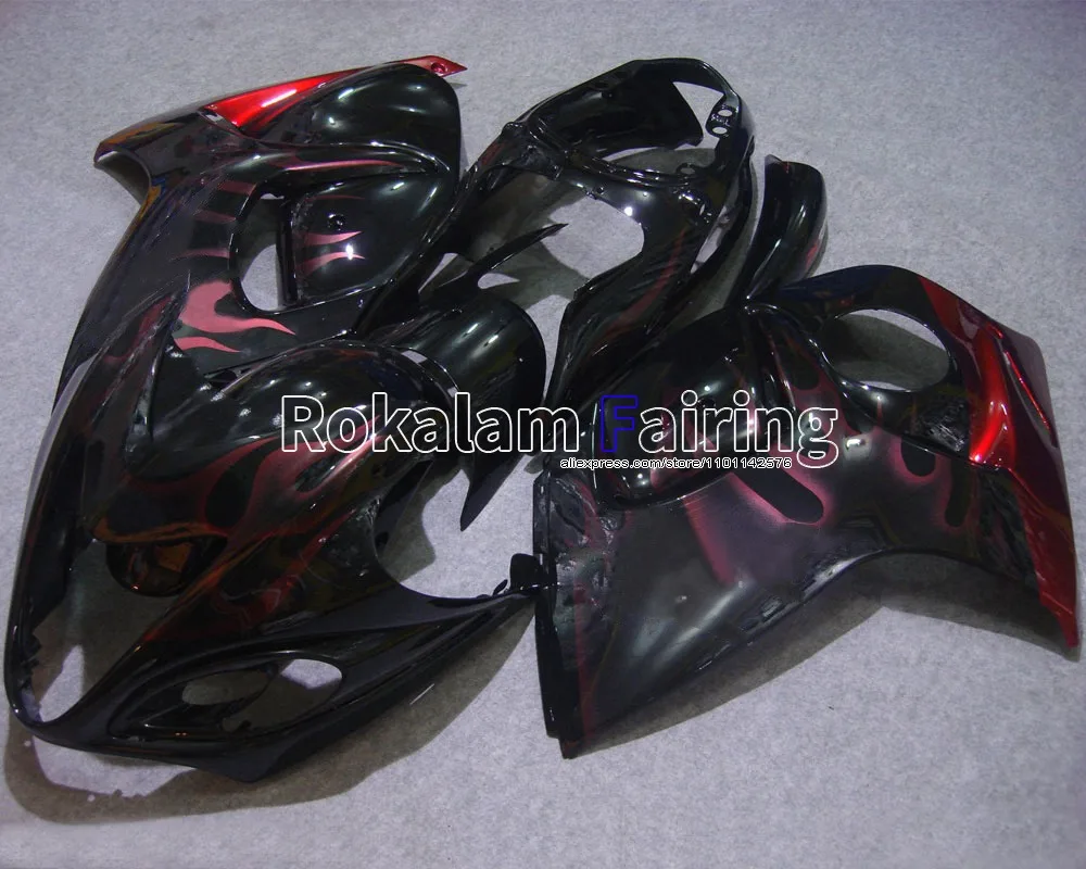 

Red Black For Suzuki Hayabusa GSX-R1300 Parts GSX R1300 2008-2016 GSXR 1300 Bodyworks Autorbike Fairing Kit (Injection molding)