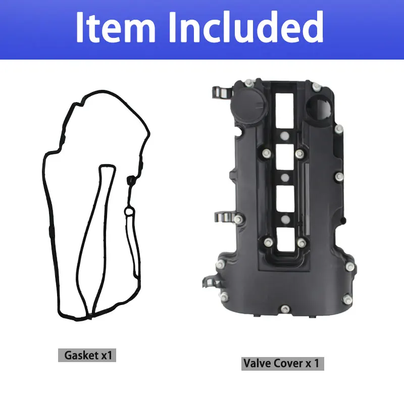 엔진 밸브 커버 55573746 및 개스킷, 뷰익 앙코르 (SJ2) 2013-2018 쉐보레 25198874 25198498 25198877 25203036 55561426