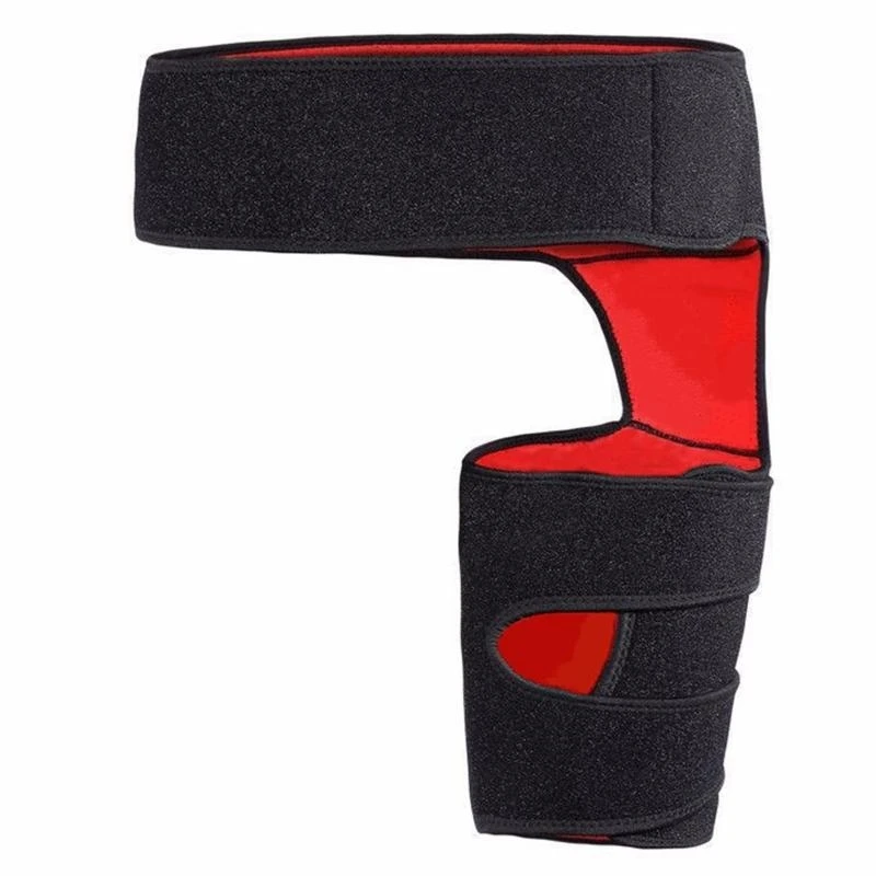 Thigh Hamstring Compression Sleeve Hip Brace Quadriceps Support Hip