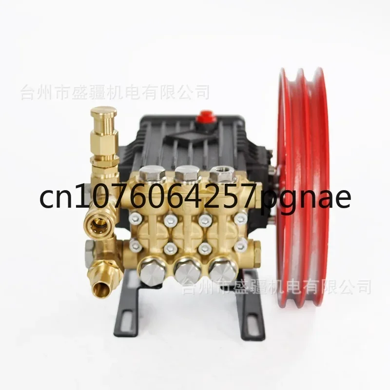 High-Pressure Pump External Shaft High-Pressure Piston Pump Supercharged Cleaning Fog Pump Head