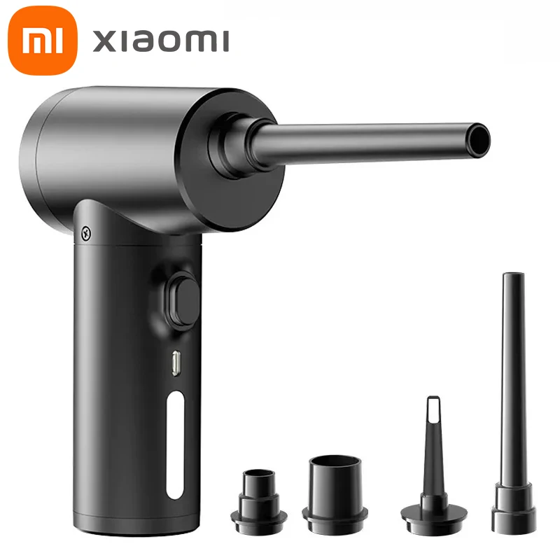 Xiaomi Wireless Air Duster 50000 RPM Dust Blowing Gun USB Compressed Air Blower Cleaning for Computer Laptop Keyboard Camera