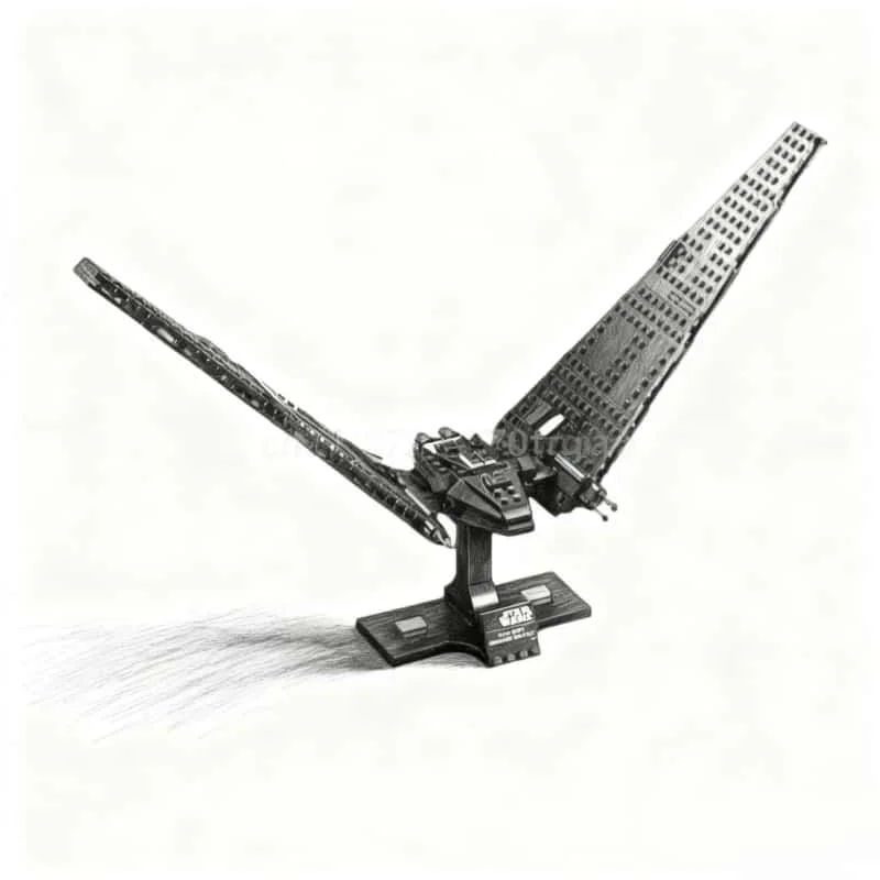 

2025 New command shuttle building block model assembly technology building block series toys children adult Christmas gifts