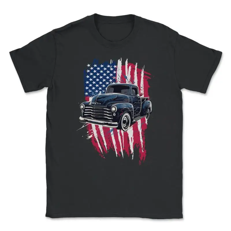 

Truck Vintage Old Classic School American Pickup Retro Farm T Shirt