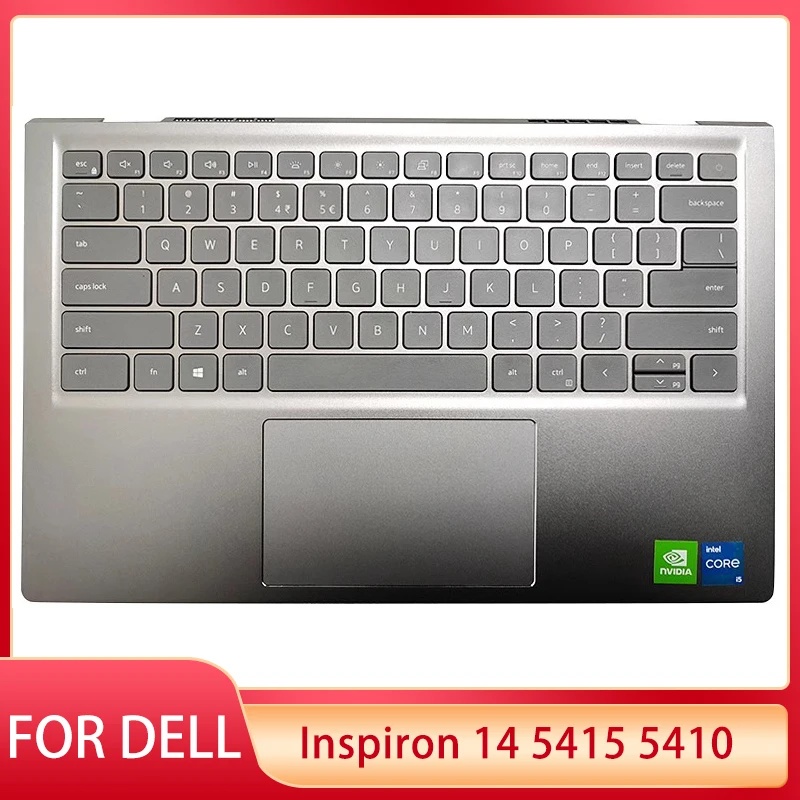 

NEW US Keyboard For Dell Inspiron 14 5415 5410 Laptop Palmrest Upper Cover Top Case Replacement