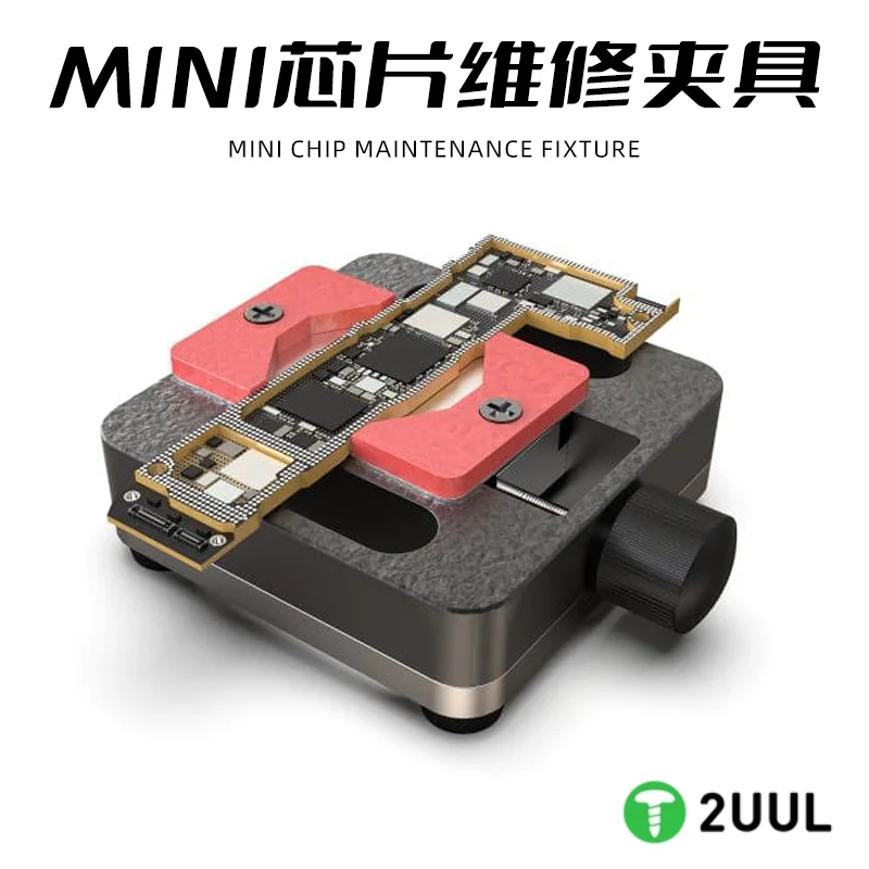 2uul Mini PCB Fixture Motherboard Holder for Mainboard CPU Chips Disassemble BGA Tools Multi-function Clamp For iPhone Android