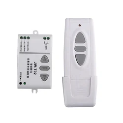 JW-T02 AC 220V Motor Wireless Remote Control Switch UP Down Stop Tubular Motor Controller Motor Forward Reverse TX RX Latched