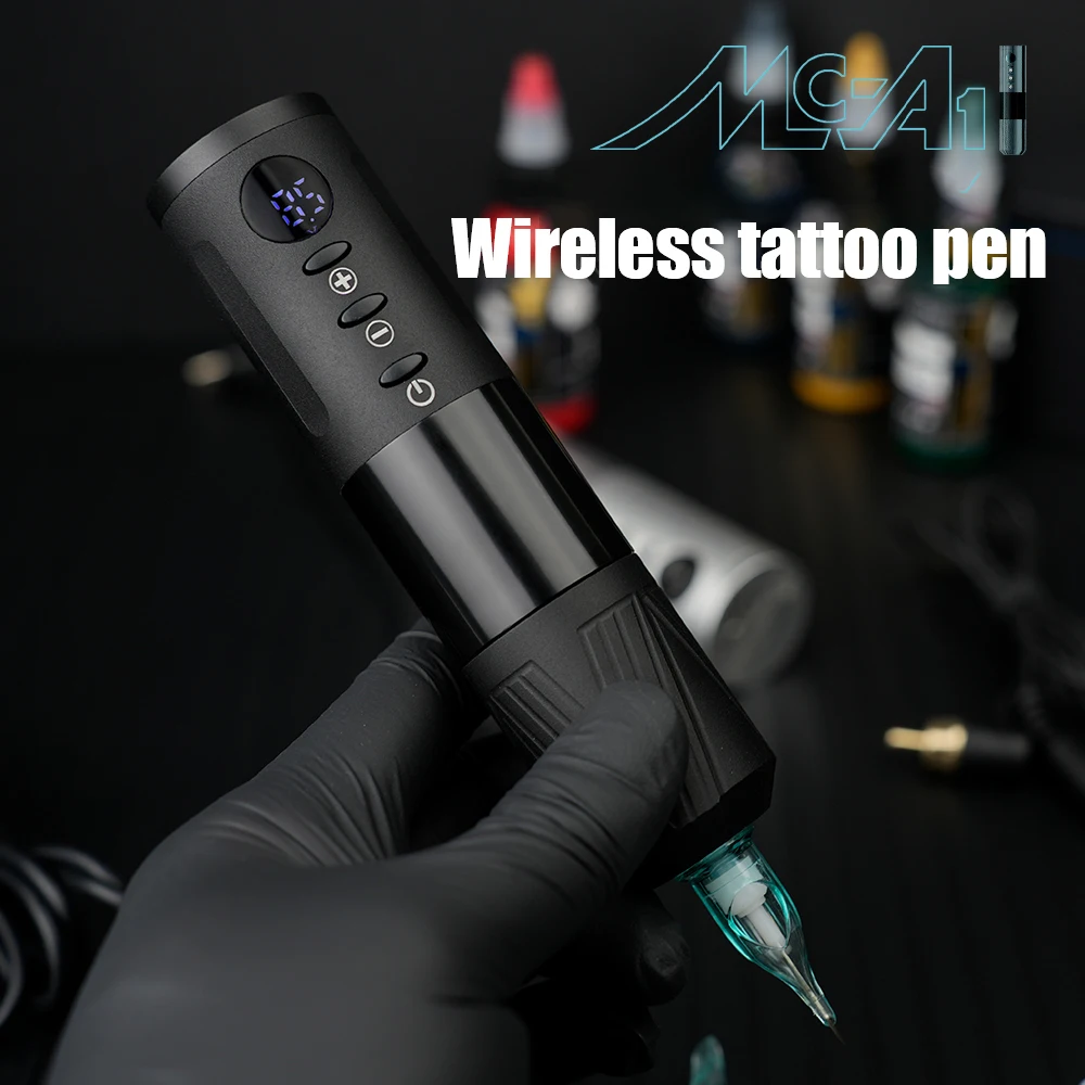 stylo-de-tatouage-professionnel-sans-fil-moteur-sans-noyau-1450-mah-puissance-de-tatouage-faible-bruit-peinture-d'artiste-corporel-kit-de-machine-de-maquillage-permanent
