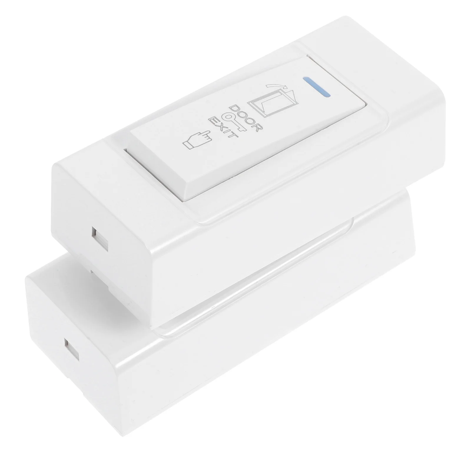2 Pcs High Power Switch Door Button for Home Push Buttons Wall-mounted Replacement Exit Access Control