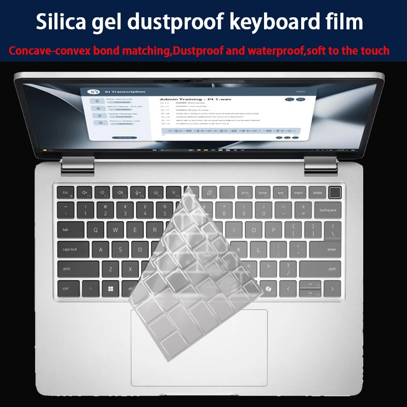 

Для 13,3-дюймовой Dell Pro 13 Plus PB13255 PB13250 силиконовая защитная пленка для клавиатуры пленка для экрана ноутбука HD антисиняя закаленная пленка