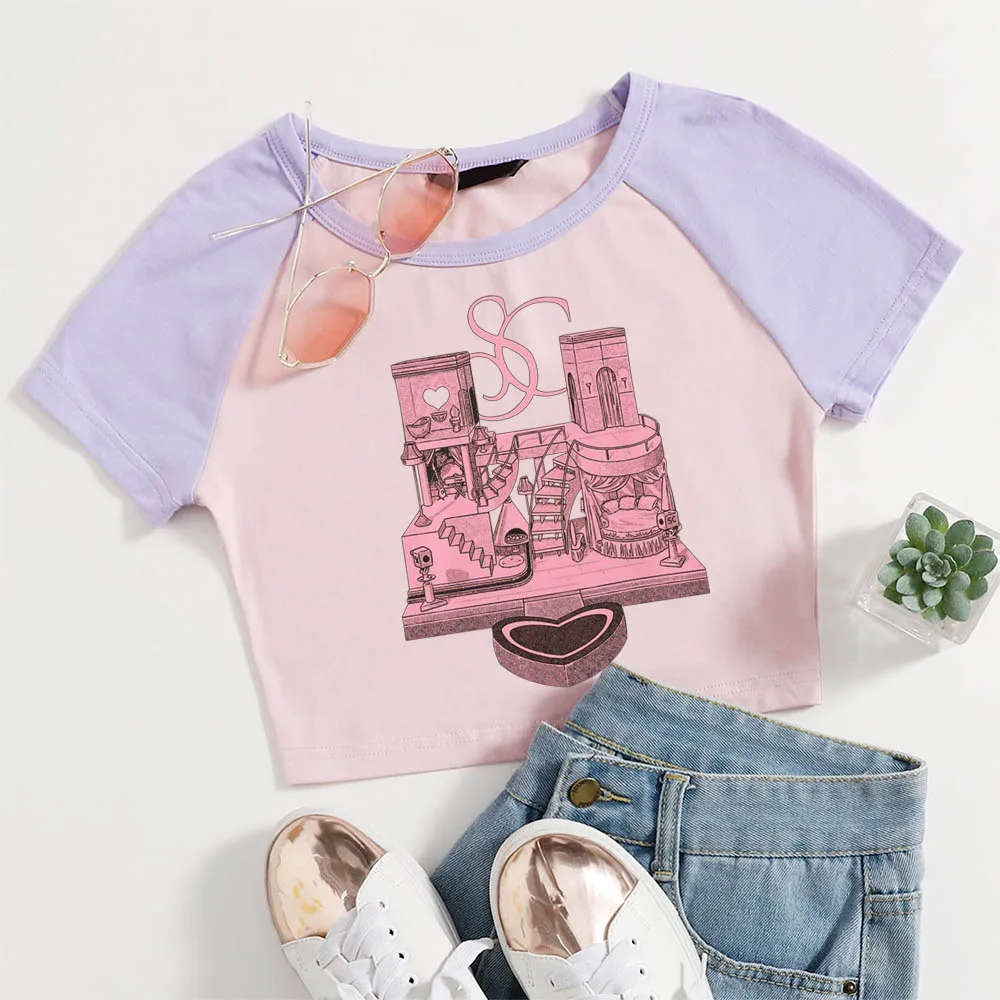 سابرينا كاربنتر هاوس تور 2025 قميص قصير مثير للفتيات بأكمام قصيرة قميص هدية للمروحة #5